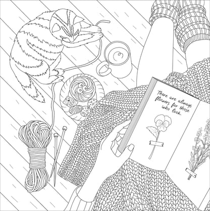 Artist Coloring Book Studio Series - Cottagecore - available at Occasions Just Write