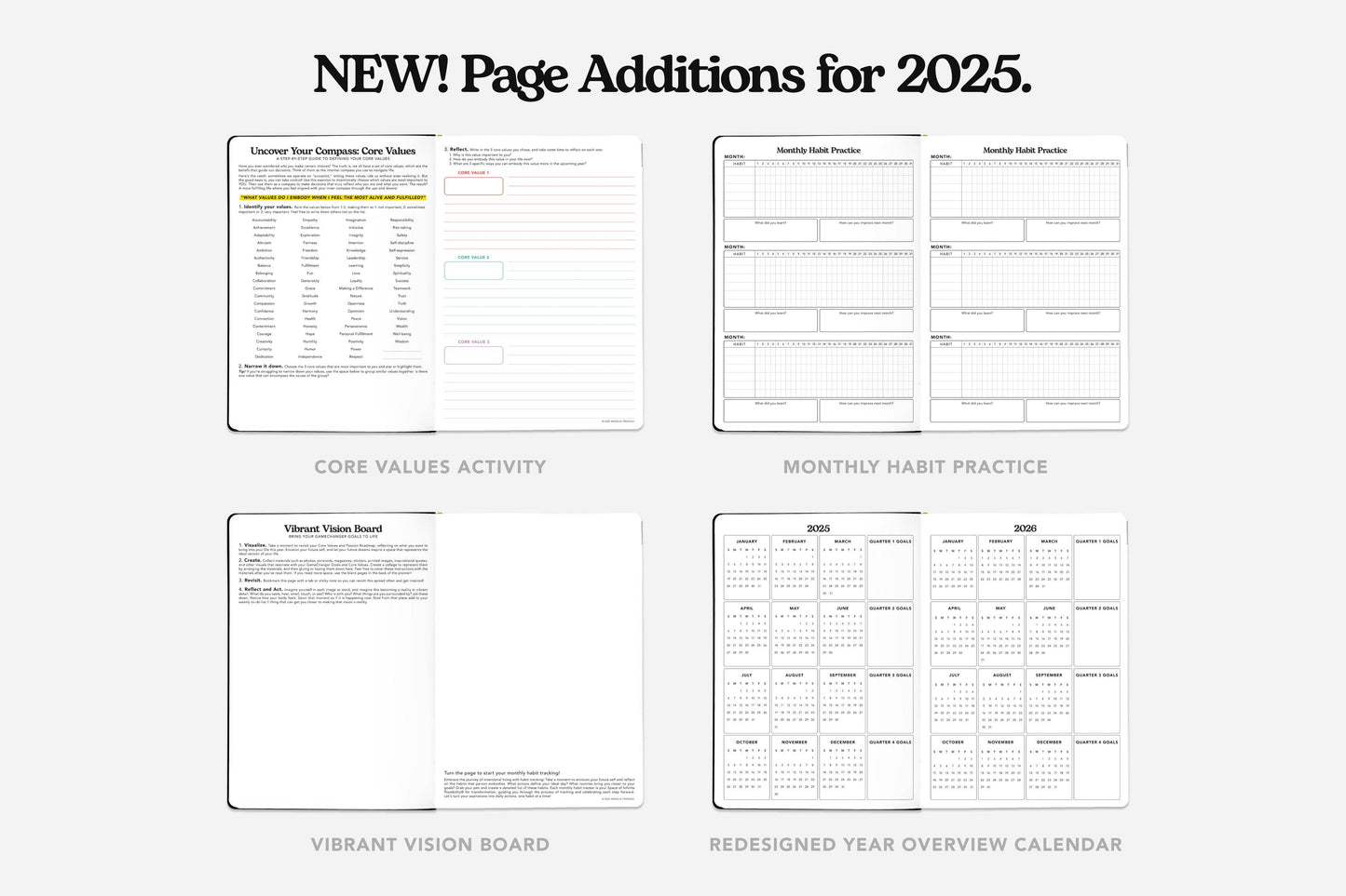 Weekly 2025 Planner Year of the Snake Jade