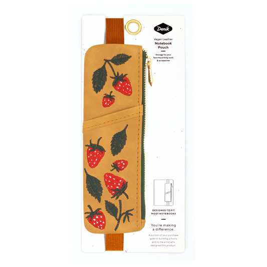 Elana's Berries Embroidered Notebook Pouch NBPOUCH1847