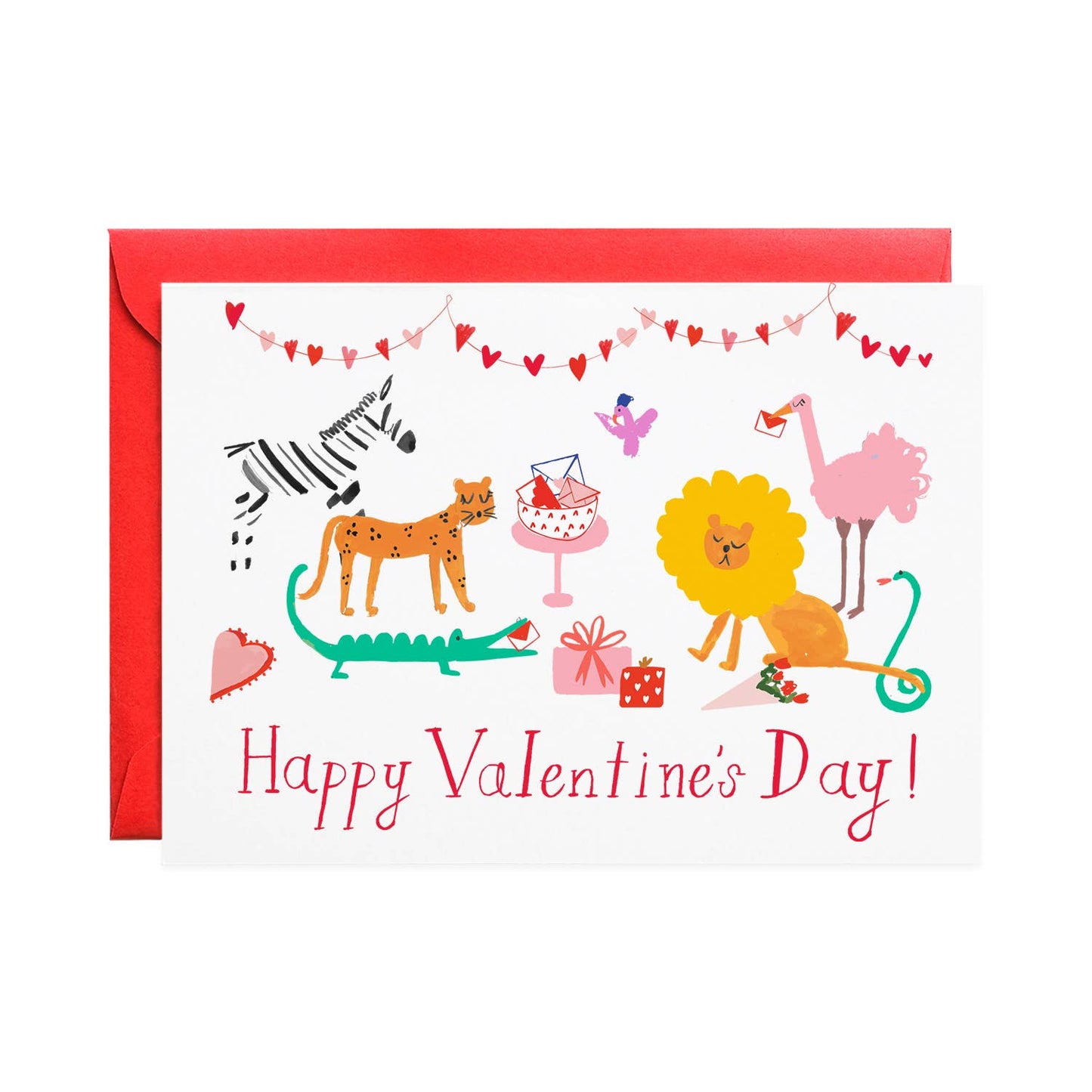 Zookeeper's Valentine - Greeting Card