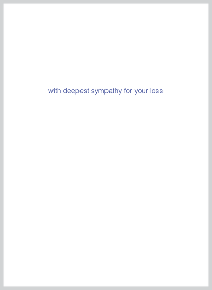 When you are sorrowful Sympathy Greeting Card