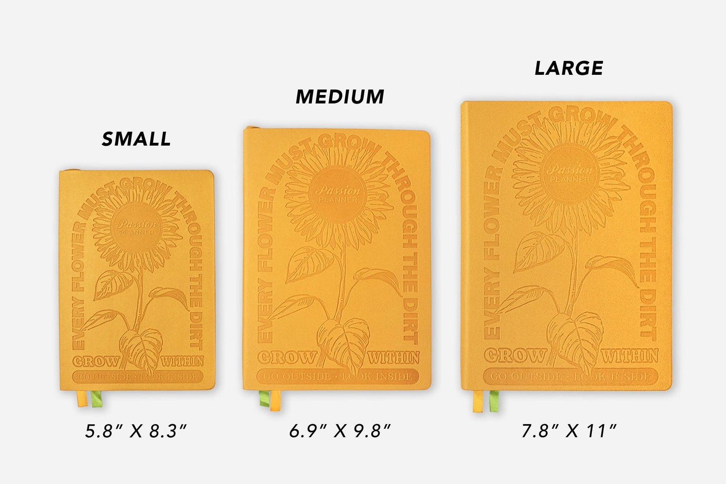 Weekly 2025 Planner Sunflower Yellow