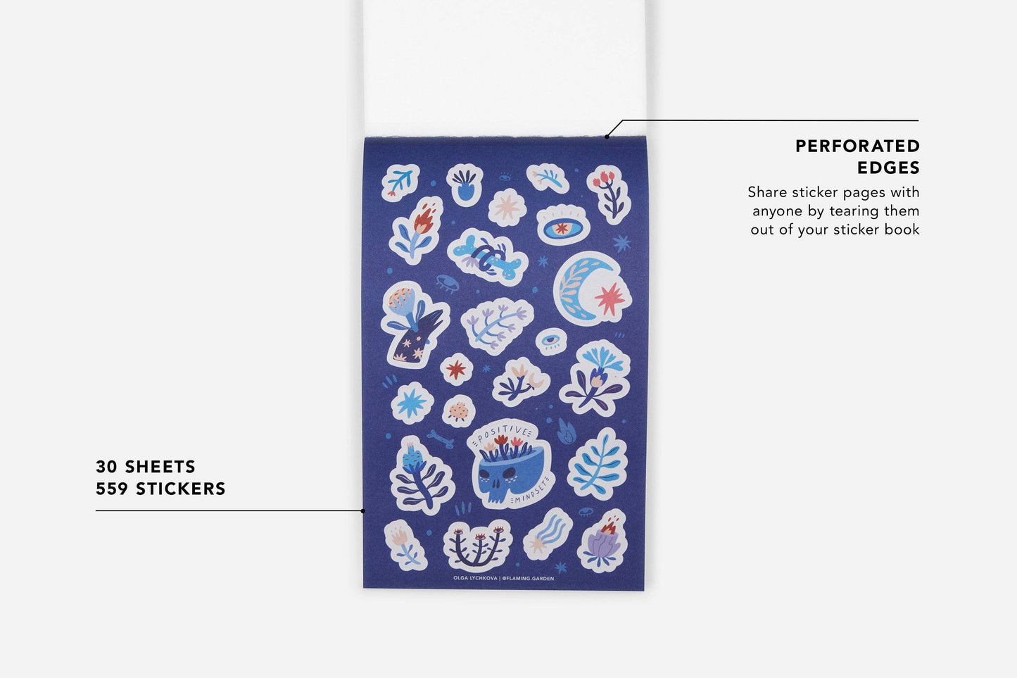 Florals and Foliage Sticker Book