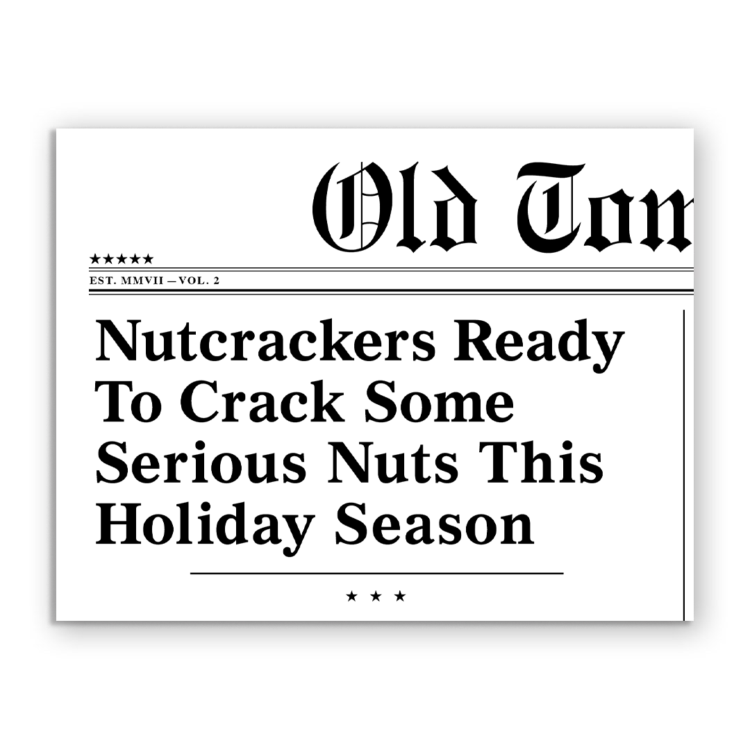 Nutcrackers Ready Greeting Card