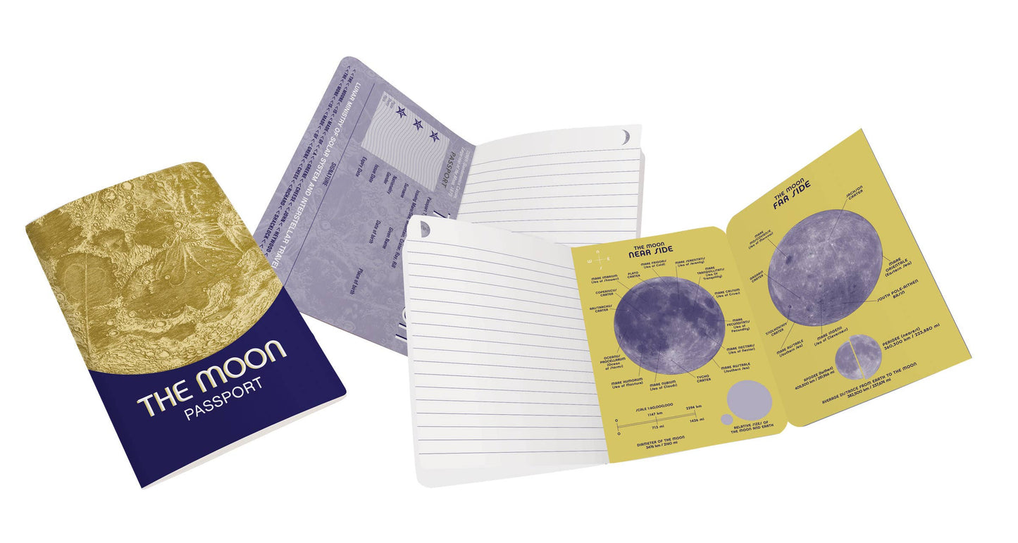 The Moon Passport Notebook