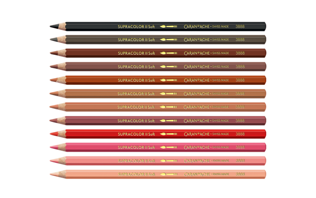 Caran d'Ache x Nina Cosford Creative Set - Supracolor Aquarelle Pencil Set & 1 online course