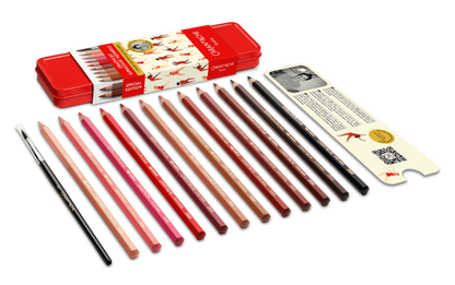 Caran d'Ache x Nina Cosford Creative Set - Supracolor Aquarelle Pencil Set & 1 online course