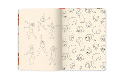 Caran d'Ache x Nina Cosford Drawing Book A5