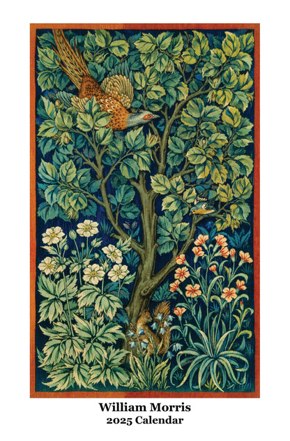 William Morris 2025 Wall Calendar