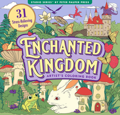 Artist Coloring Book Studio Series - Enchanted Kingdom - available at Occasions Just Write