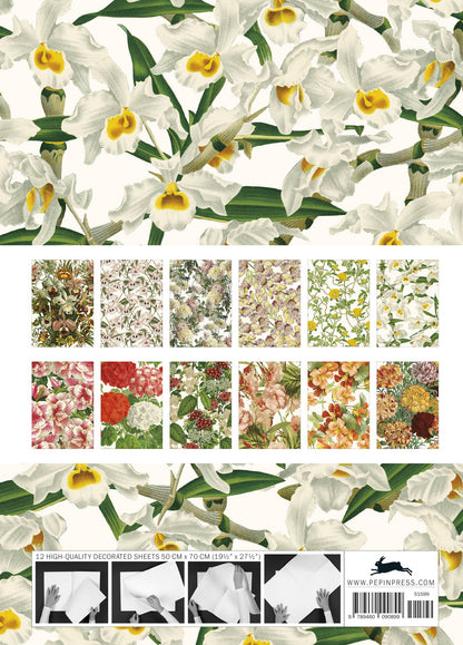 Flower Prints Gift & Creative Paper Book Vol. 077