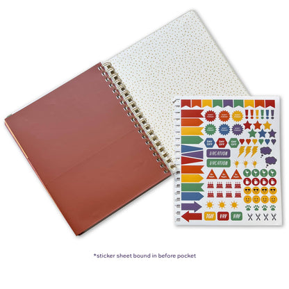 2025 Mushrooms High Note® Deluxe Hardcover Planner