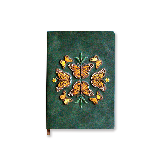 Butterfly Dance Embroidered Journal Notebook AHBC1775L