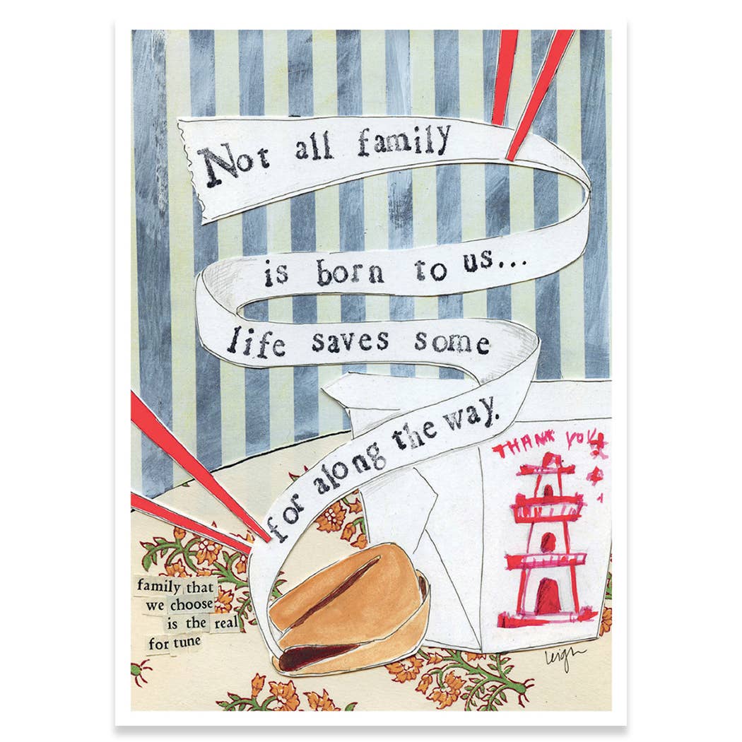 NOT ALL FAMILY | CURLY GIRL SUPPORT CARD