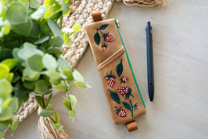 Elana's Berries Embroidered Notebook Pouch NBPOUCH1847