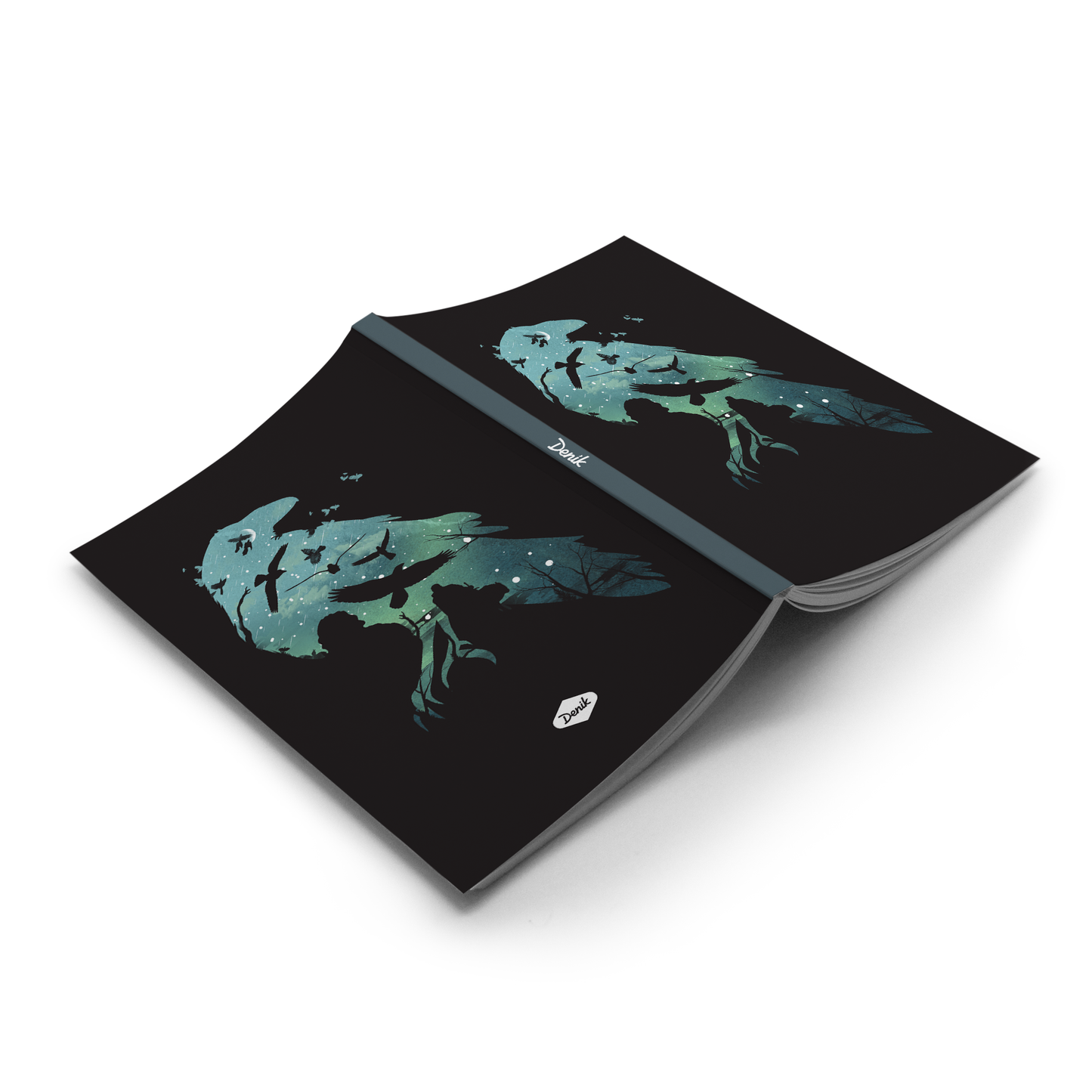 Nights Watch Soft Touch Layflat Notebook | LFC1337L