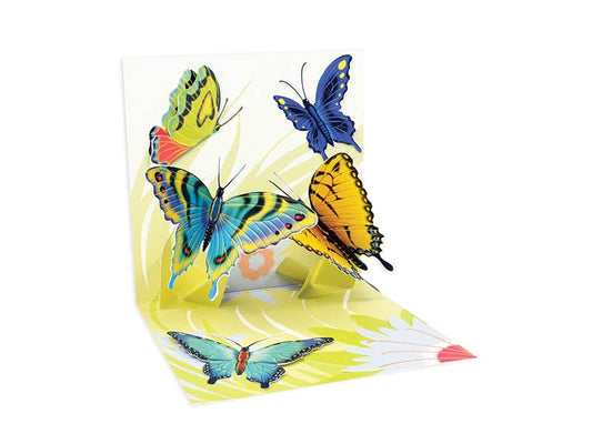 Spring Butterflies Pop-Up Card