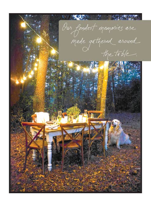 641B: Our fondest memories are made gathered around the tabl