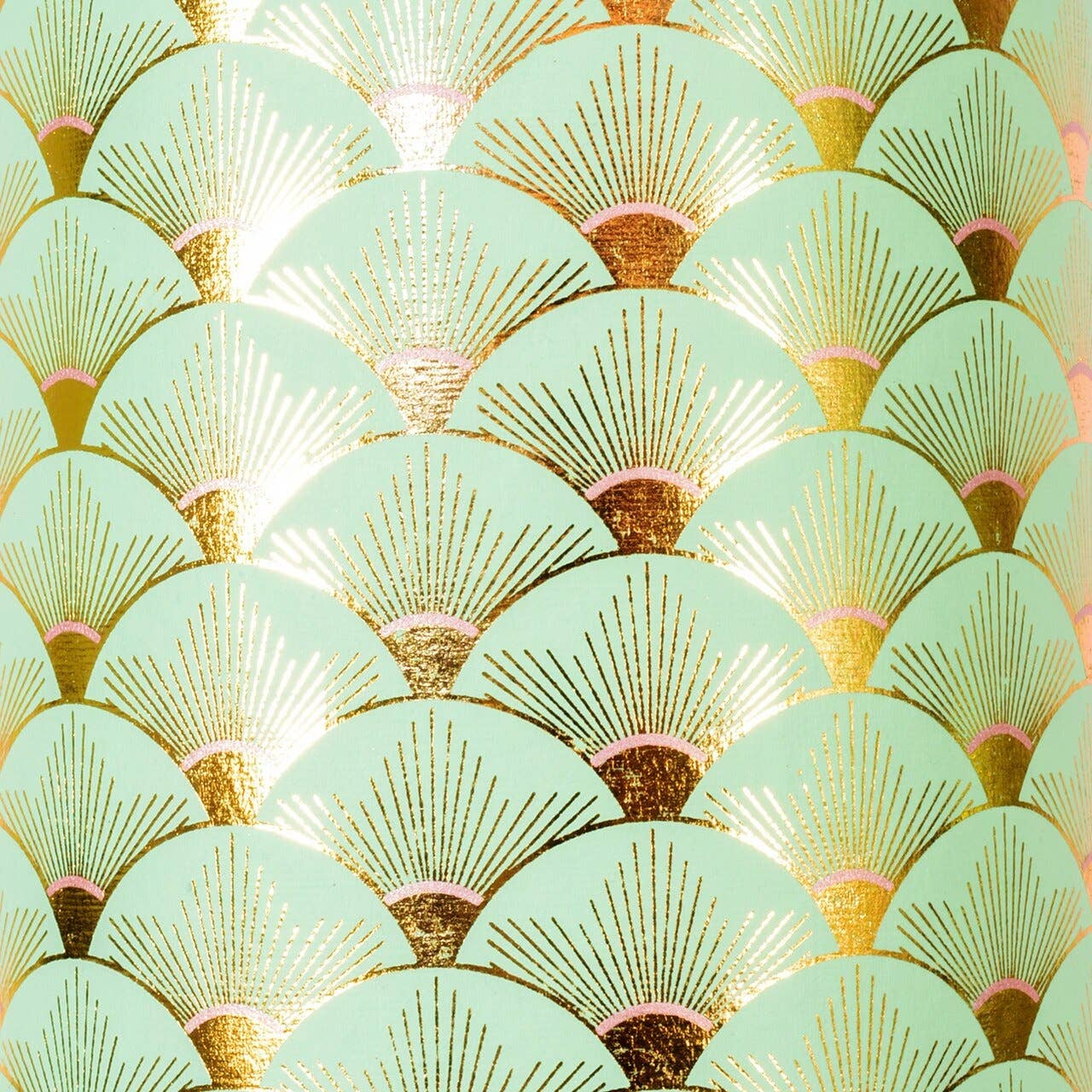 Sunshine - Mint Green/Pink Metallic/Gold/Foil.