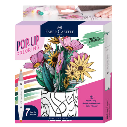 Pop Up Coloring Wildflower