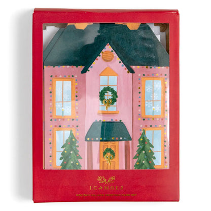 Holiday Village Specialty Greeting Card Set