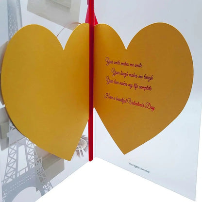 Paris Collage Valentine's Day Card