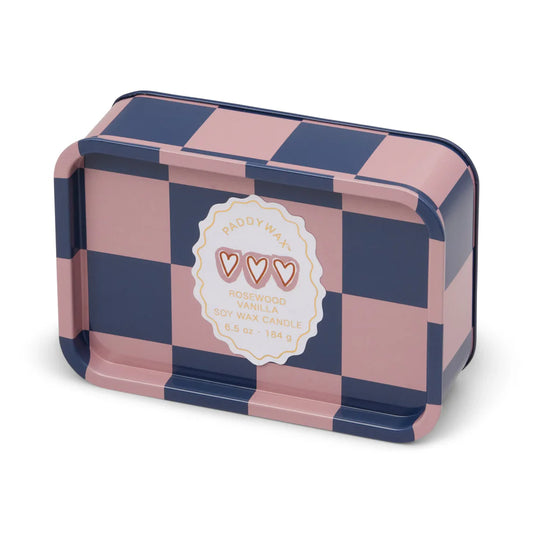 Rosewood Vanilla - 6.5 oz Tin Candle