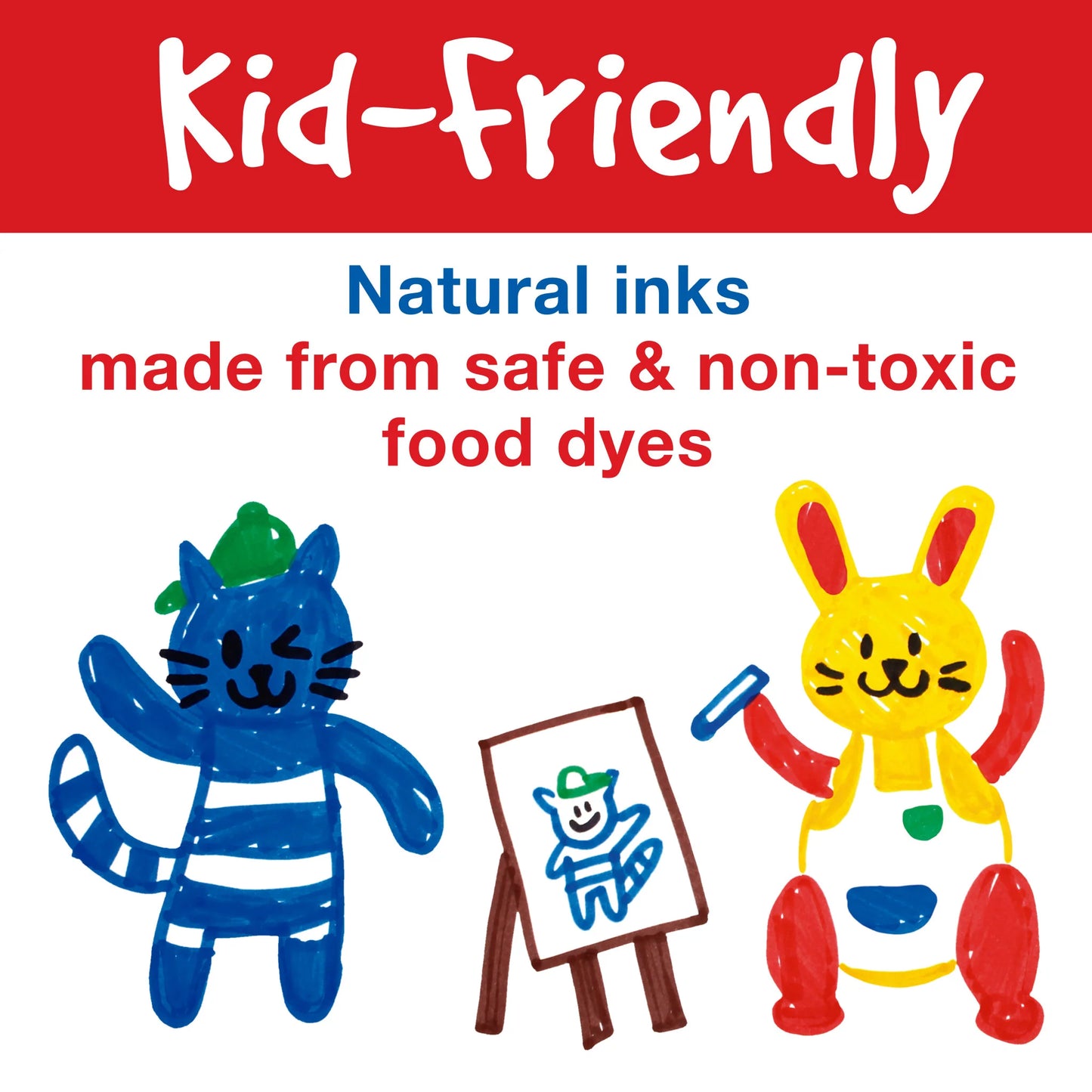 Little Creatives 6 Extra Jumbo Ultra Washable Markers