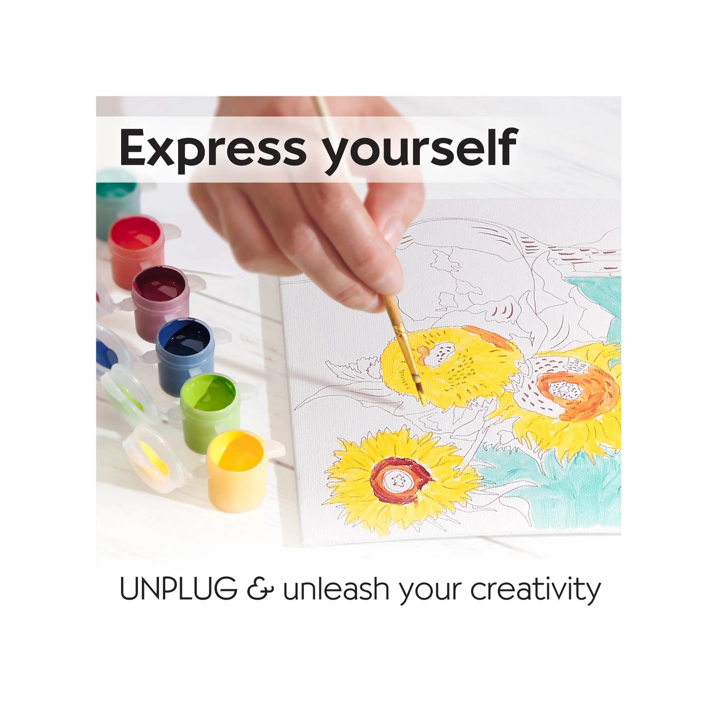 Paint By Number Museum Series-Sunflowers