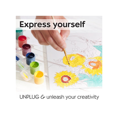 Paint By Number Museum Series-Sunflowers