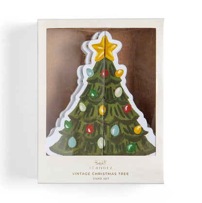 Vintage Christmas Tree Greeting
Card Boxed Set