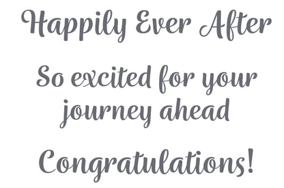 Wedding Car - Die Cut Wedding Card