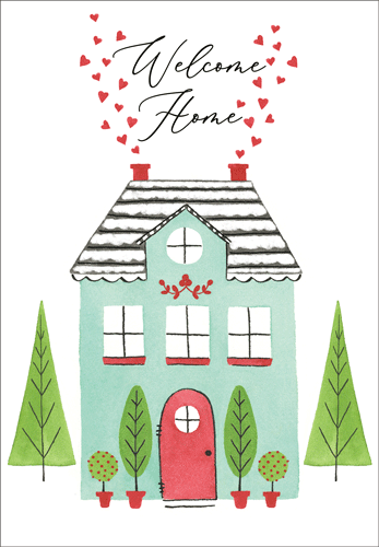Welcome Home - New Home Card