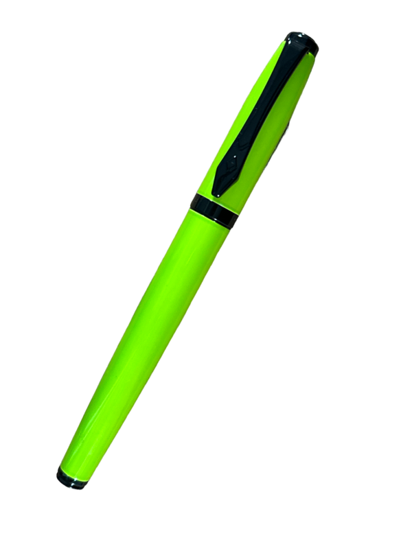 platignum fountain pen lime green medium