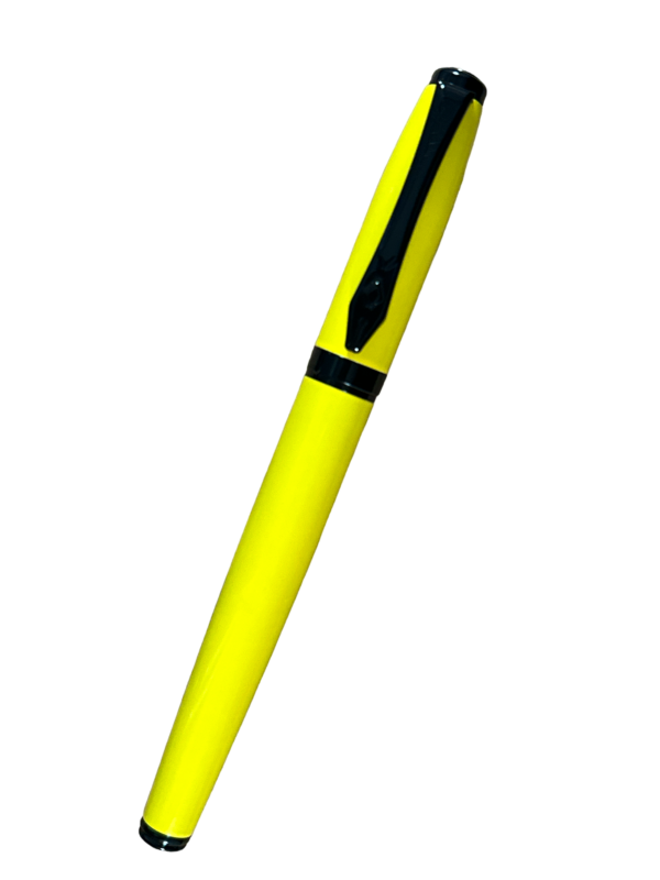 platignum fountain pen yellow medium